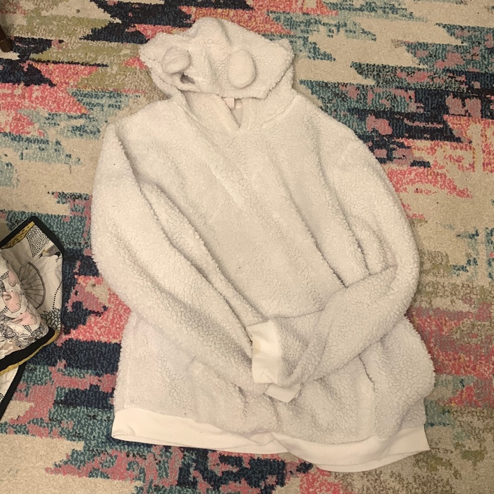 cozy bear sleep hoodie